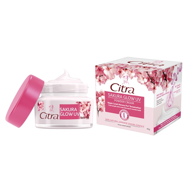 Citra Sakura Glow UV Powder Cream