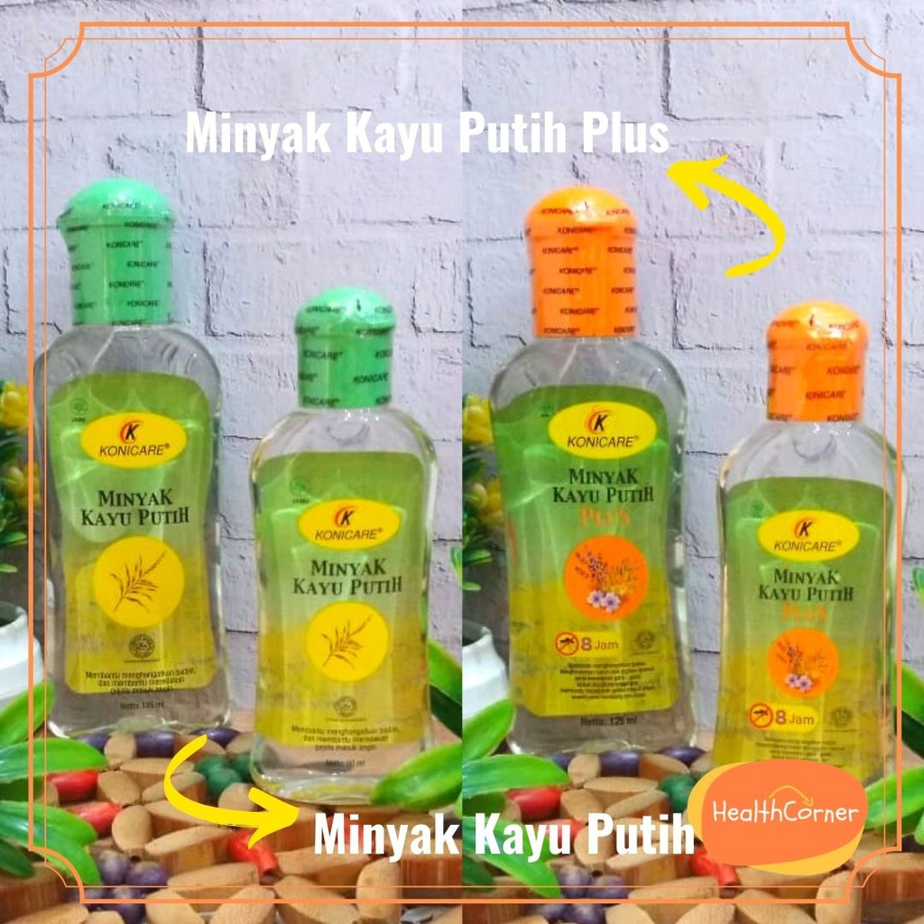 Konicare Minyak Kayu Putih &amp; Kayu Putih Plus 60 mL - 125 mL