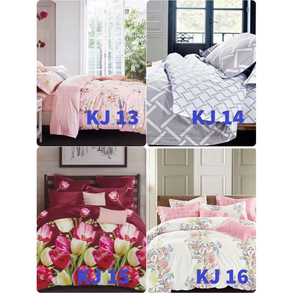 sprei king 180x200x30 Katun Jepang