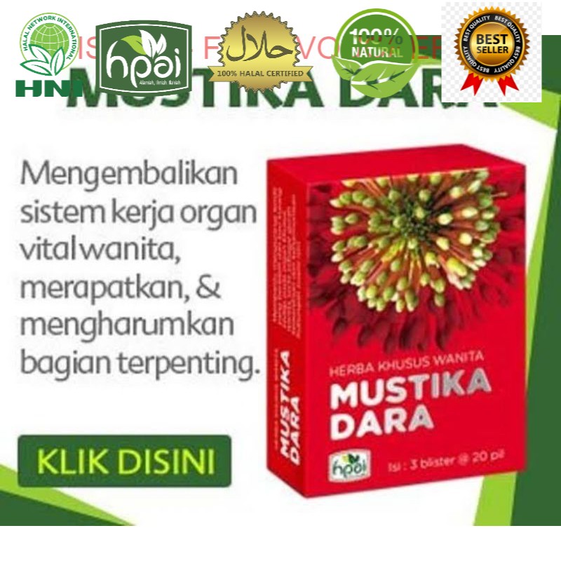[COD] Termurah  Mustika Dara  - Khusus Kewanitaan