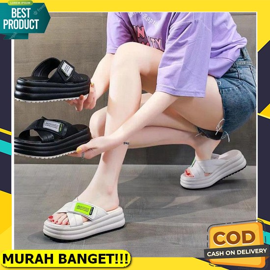 Wedges Wanita Cewek Wadges Wegdes Wages Weges Terbaru Wajes Sandal Kekinian Import Murah 2022 Cafana