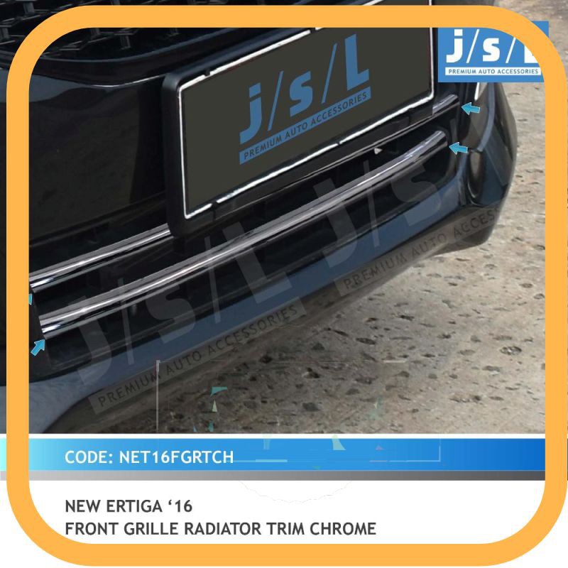 Promo Front Grill List Grill Radiator Trim Chrome New Ertiga 2016