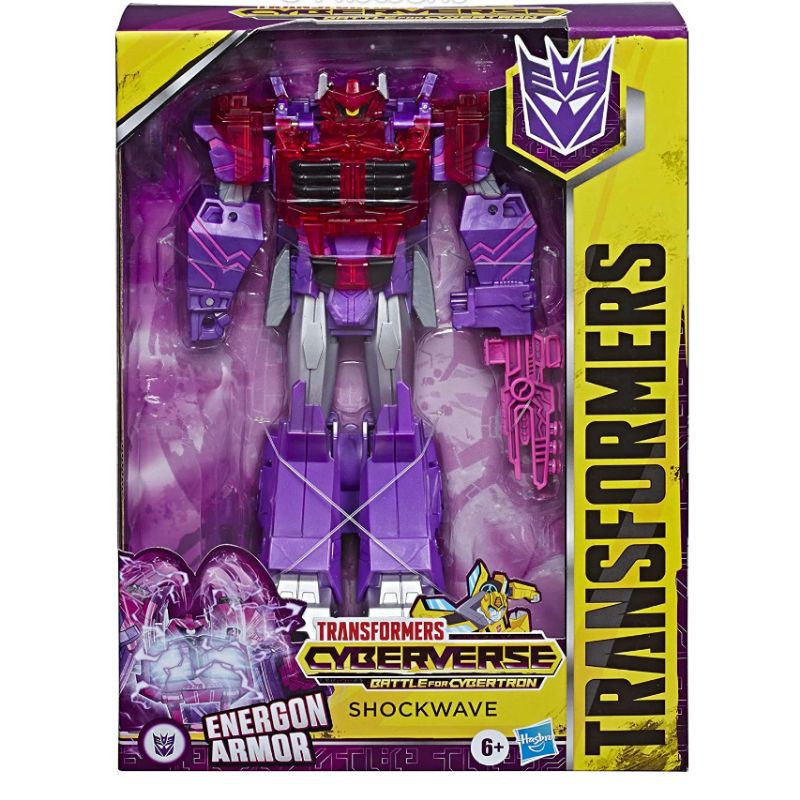 Transformers Cyberverse Energon Armor Shockwave Original Hasbro