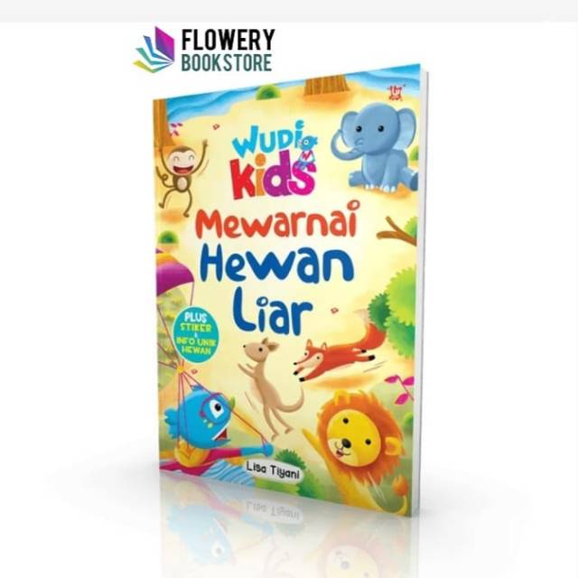 Wudi Kids Mewarnai Hewan Liar