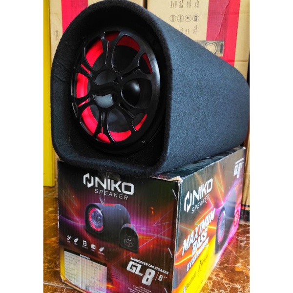 SPEAKER SUBWOOFER MOBIL AKTIF 8 INCI