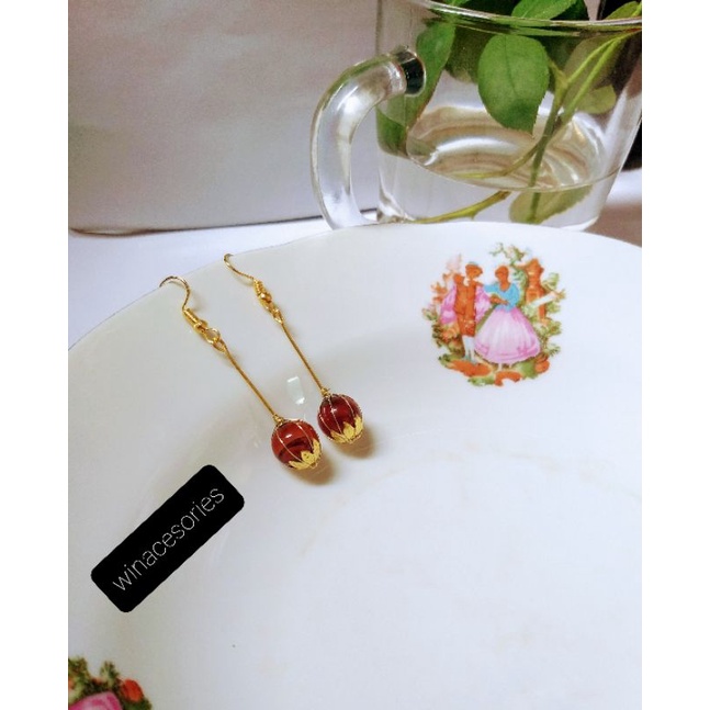 women&quot;s hoop earrings/ anting lilit super