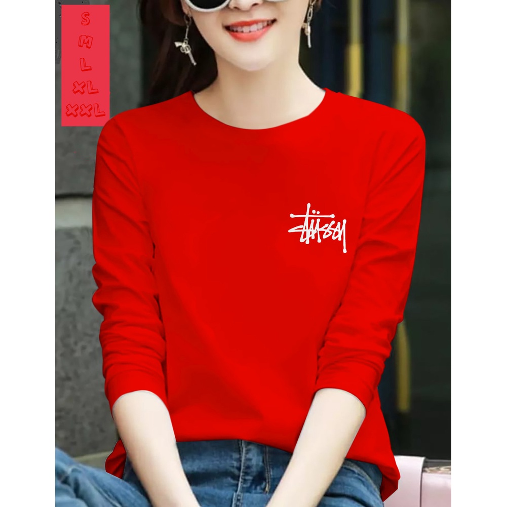 BISA COD ~ BAJU ATASAN TUSSY GIRL ~ BAJU DISTRO WANITA LENGAN PANJANG KEREN DAN KEKINIAN