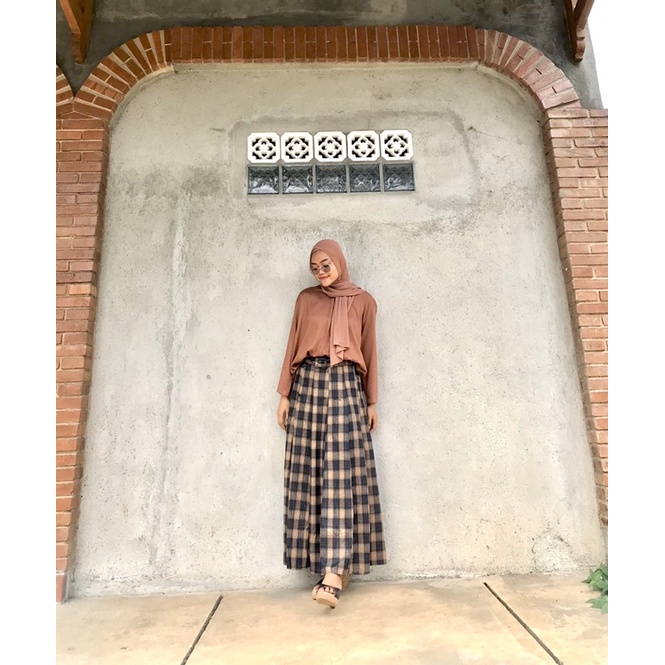 ROK FLANEL ROK TARTAN ROK KOTAK KOTAK ROK FLANEL IMPORT ROK FLANEL MURAH