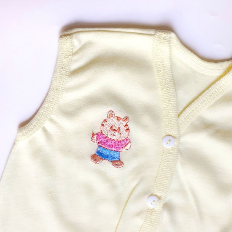 Baju Bayi Baru Lahir Atasan Kutung Baby Murah Motif Bordir Perlengkapan Newborn Pakaian Anak Murah