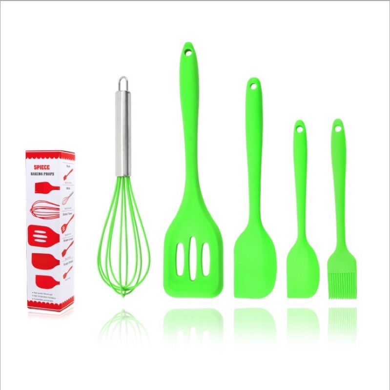 Silikon baking set 5pcs / spatula set