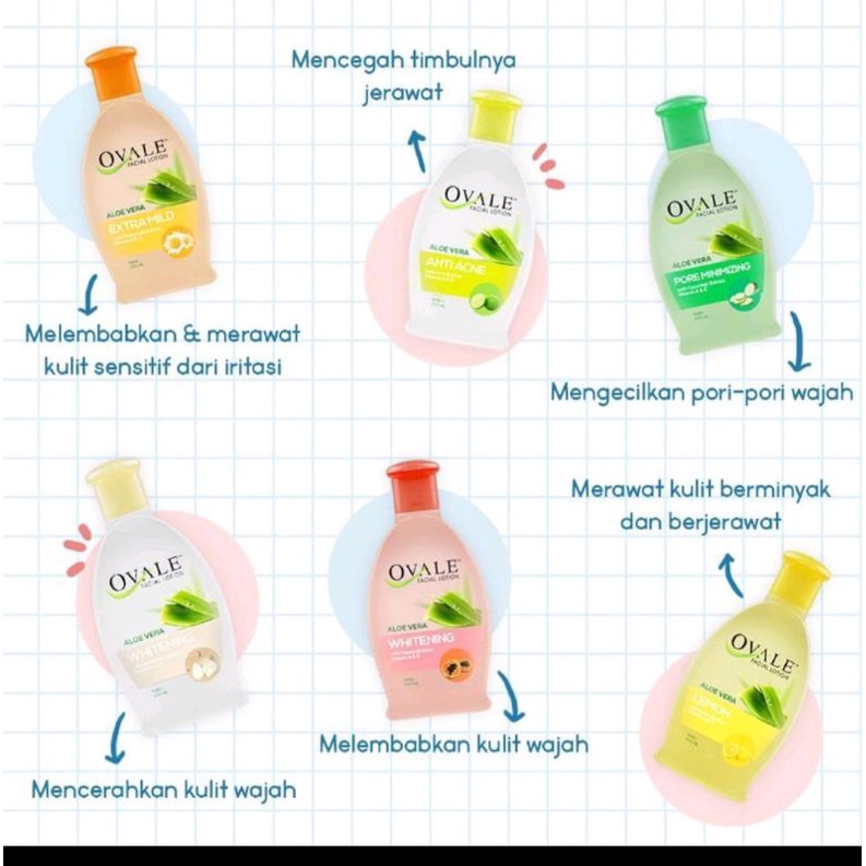 OVALE FACIAL LOTION