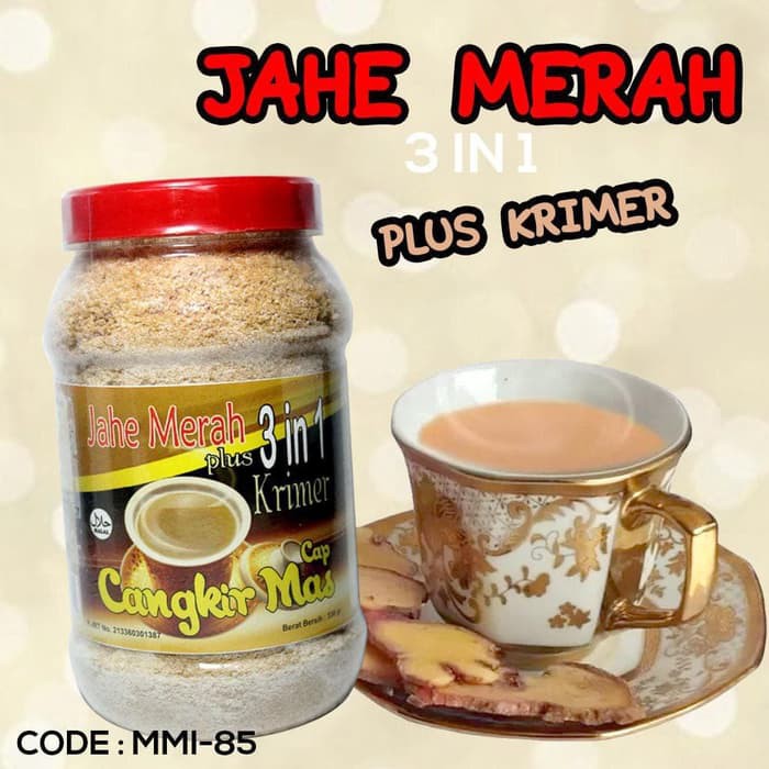 

JAHE MERAH RASA CREAMER MINUMAN HERBAL DENGAN BERBAGAI MANFAAT MMI-85