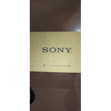 Sony FX3 Cinema Line Resmi Sony New