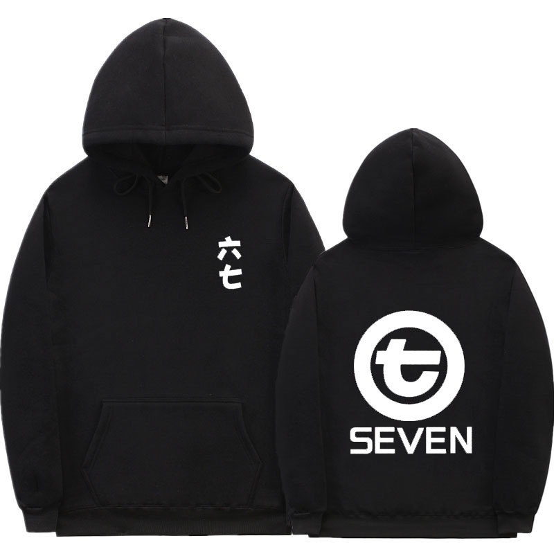 Hoodie Sweatshirt  Anime Scissor Seven Hoodies Swag Streetwear pullover Sweatshirt Men Oversize