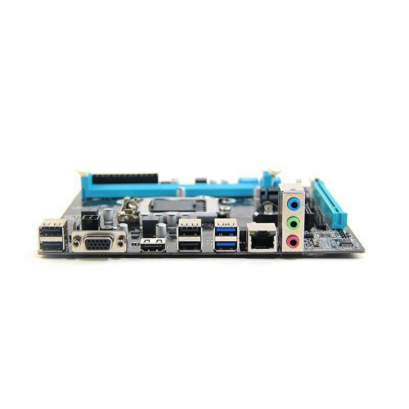 MOTHERBOARD FAST H81 SOCKET 1150 DDR3, MOTHERBOARD FAST INTEL H81-H WITH LGA1150 GEN 4 BARU