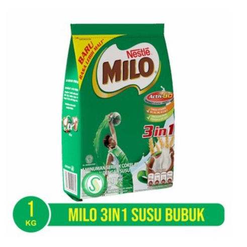 

NESTLE MILO 3IN1 3 IN 1 ACTIV-GO ACTIV ACTIVE GO POUCH 990gr