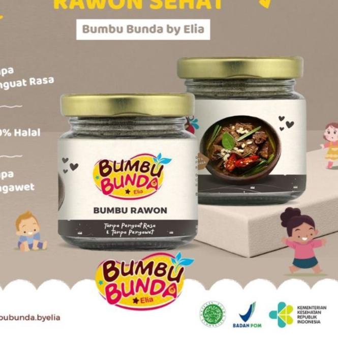 Kaldu Bumbu Bumbu Bunda Elia Bumbu Kuning Putih Soto Semur Rawon Kari Bawang Putih Lada Putih