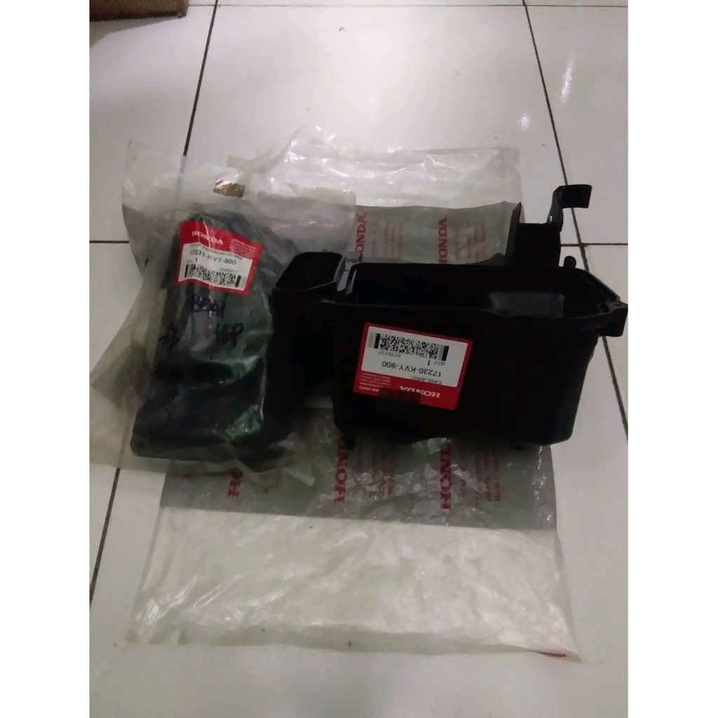 Rumah Filter Udara dan Tutup Rumah Filter Beat Karbu HGP mki1968