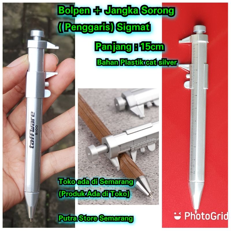 

Bolpen Jangka sorong mini ajaib plus sigmat manual Pen Multifungsi