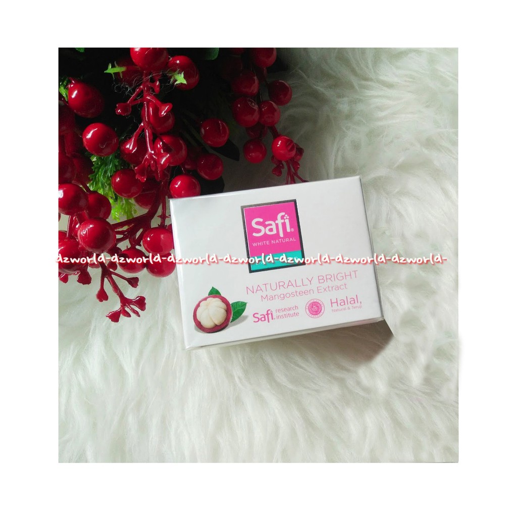 Safi Naturally Bright Mangosteen Extract Halal Kosmetik 45gr Ektrak Manggis Melembutkan Kulit