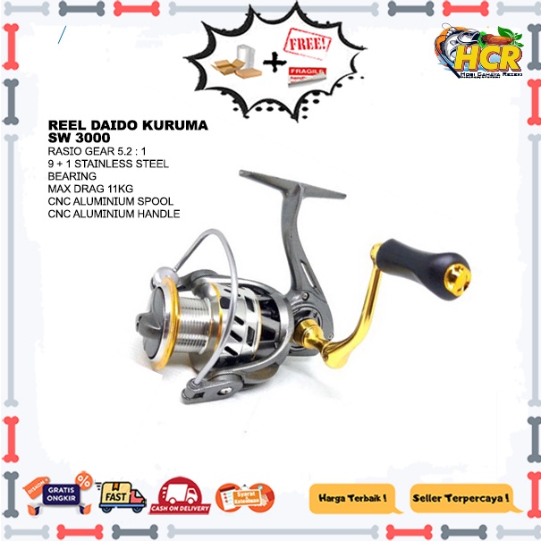 Reel Daido Kuruma SW 3000