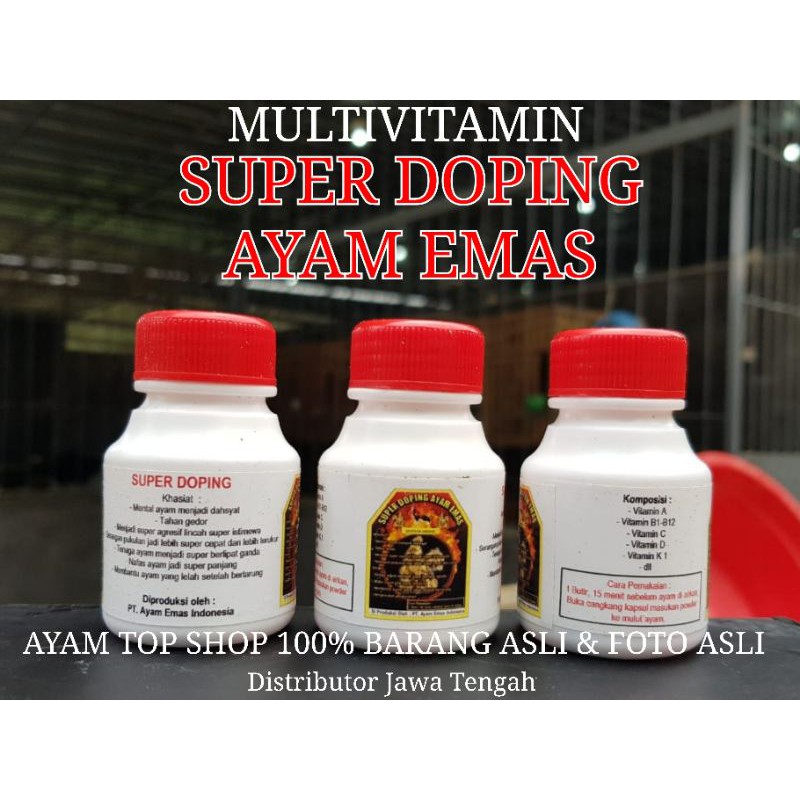 Multivitamin SUPER DOPING AYAM EMAS
