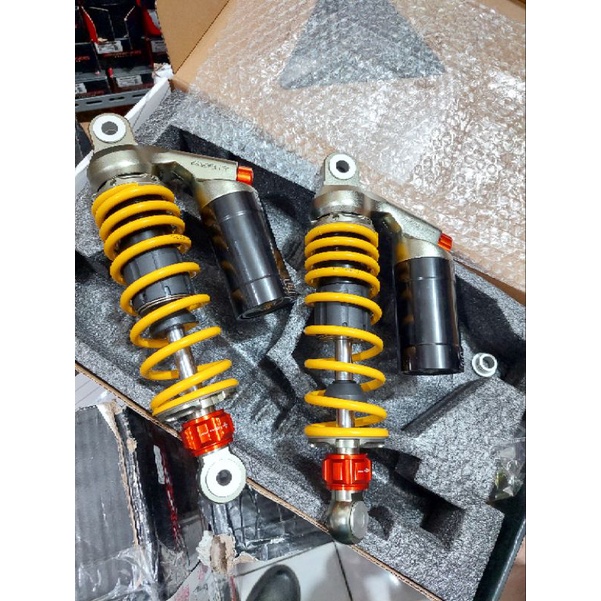 Shock Tabung  Ride it GP Premium Gold Series As Gold DOUBLE Klik ORIGINAL UK 280,320,340,360