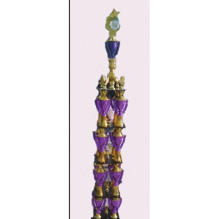 PIALA TROPHY SET KAKI 4 TINGKAT 4 TINGGI 1 1,5 2 METER MURAH