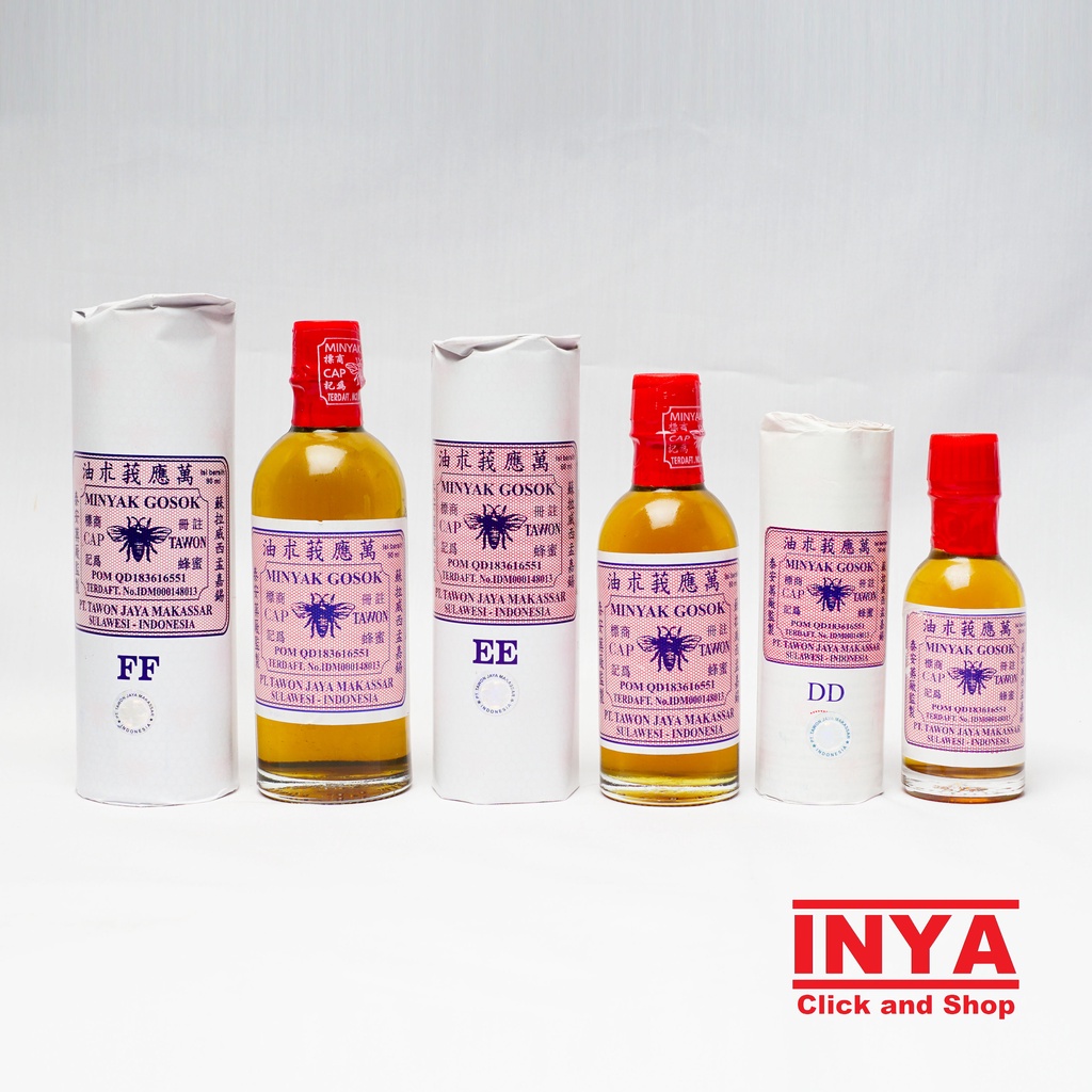 MINYAK GOSOK CAP TAWON FF 90ml - Liniment Oil - Massage - Pijat