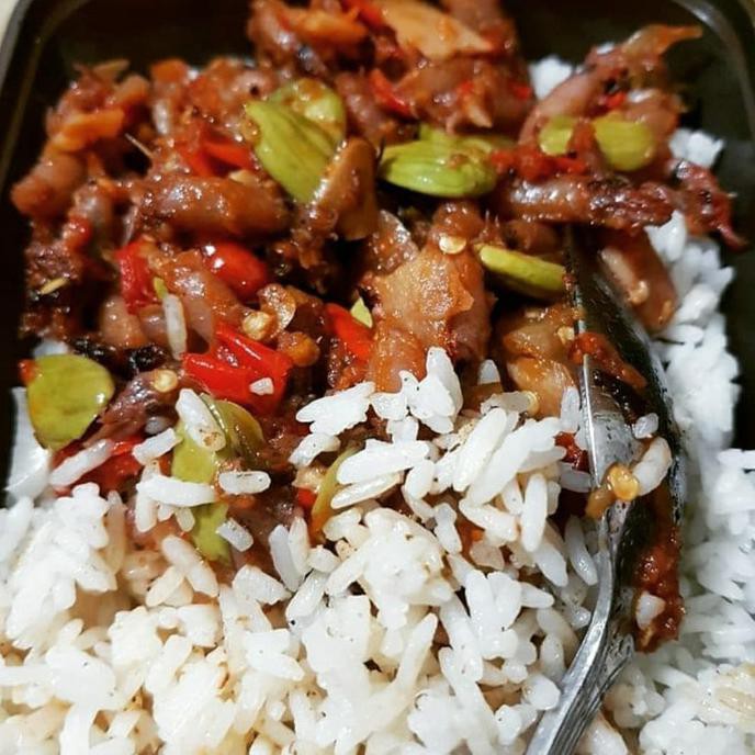 

Kualitas Terbaik - Sambal Baby Cumi (Pete/200 Gram) - Pedas Mampus