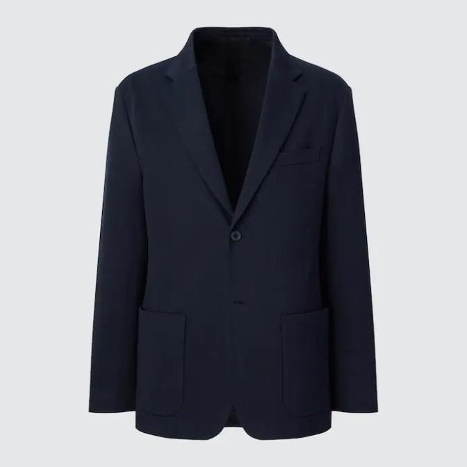 UNIQLO Jaket Comfort / Blazer Pria Smart Office Wear Termurah