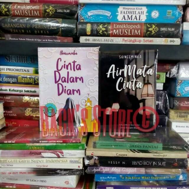 

Paket 2 Buku Novel Cinta Dalam Diam Dan Buku Novel Air Mata Cinta