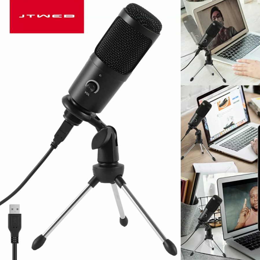 Mic USB JTWEB 2020 Microphone Condensor usb / Mic kondensor