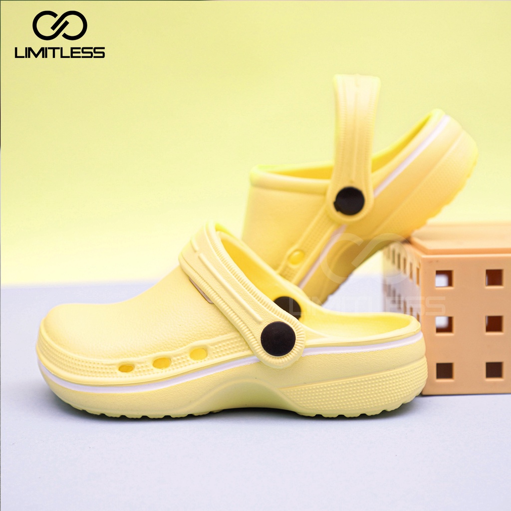 Sandal Anak Cewek Cowok Sandal Kodok Anak Empuk Slop Anti Slip Terbaru Sendal Baim Anak Laki Laki Size 22-28