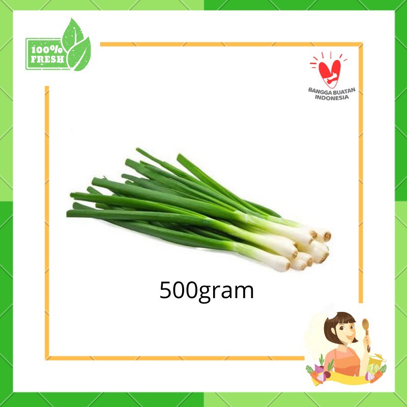 

Daun Bawang 500gram - Sayur segar bekasi