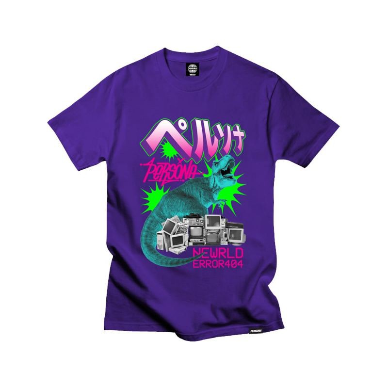 T-SHIRT NWE (PURPLE)