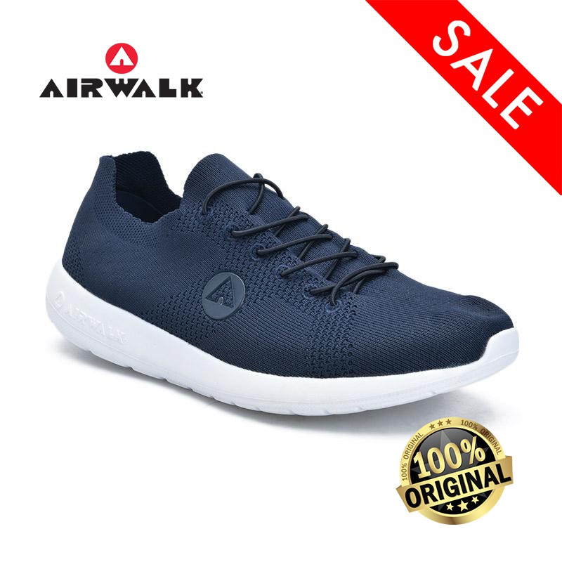 Sepatu Sneaker Pria Airwalk Krista AIW18CM1204N - Navy ORI