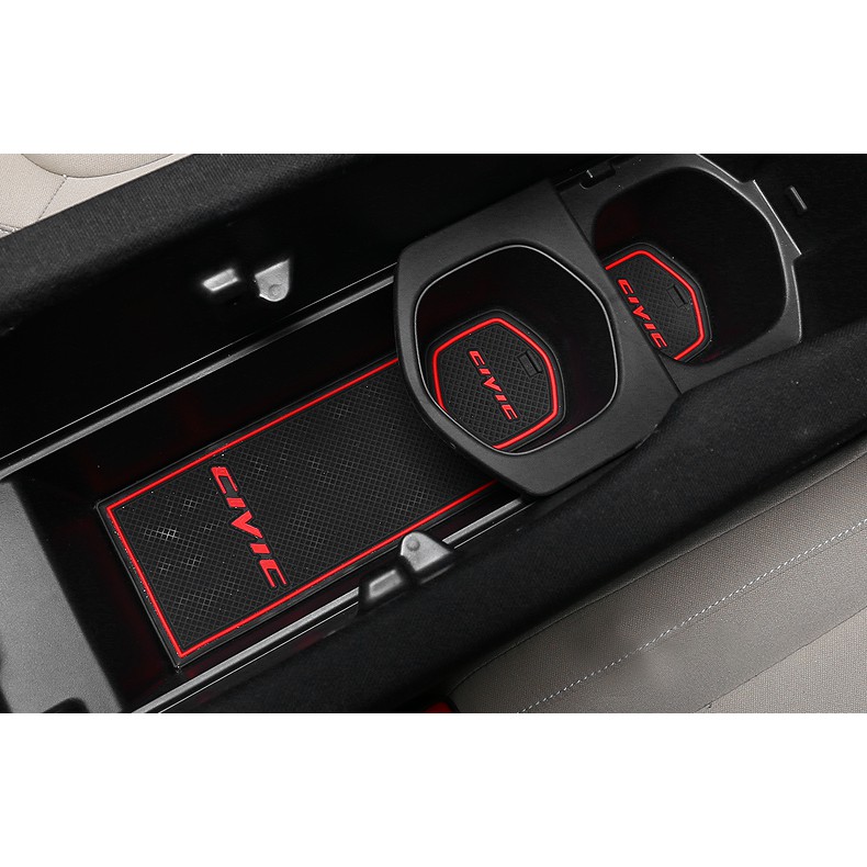 Matras Slot Interior Mobil Honda Civic FC 2015-2021 10th Gen Tanpa Logo