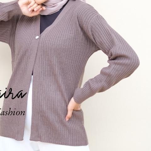 ♫ Cardigan Rajut Berqualitas ( KANCING 1 MUTIARA ) ✺