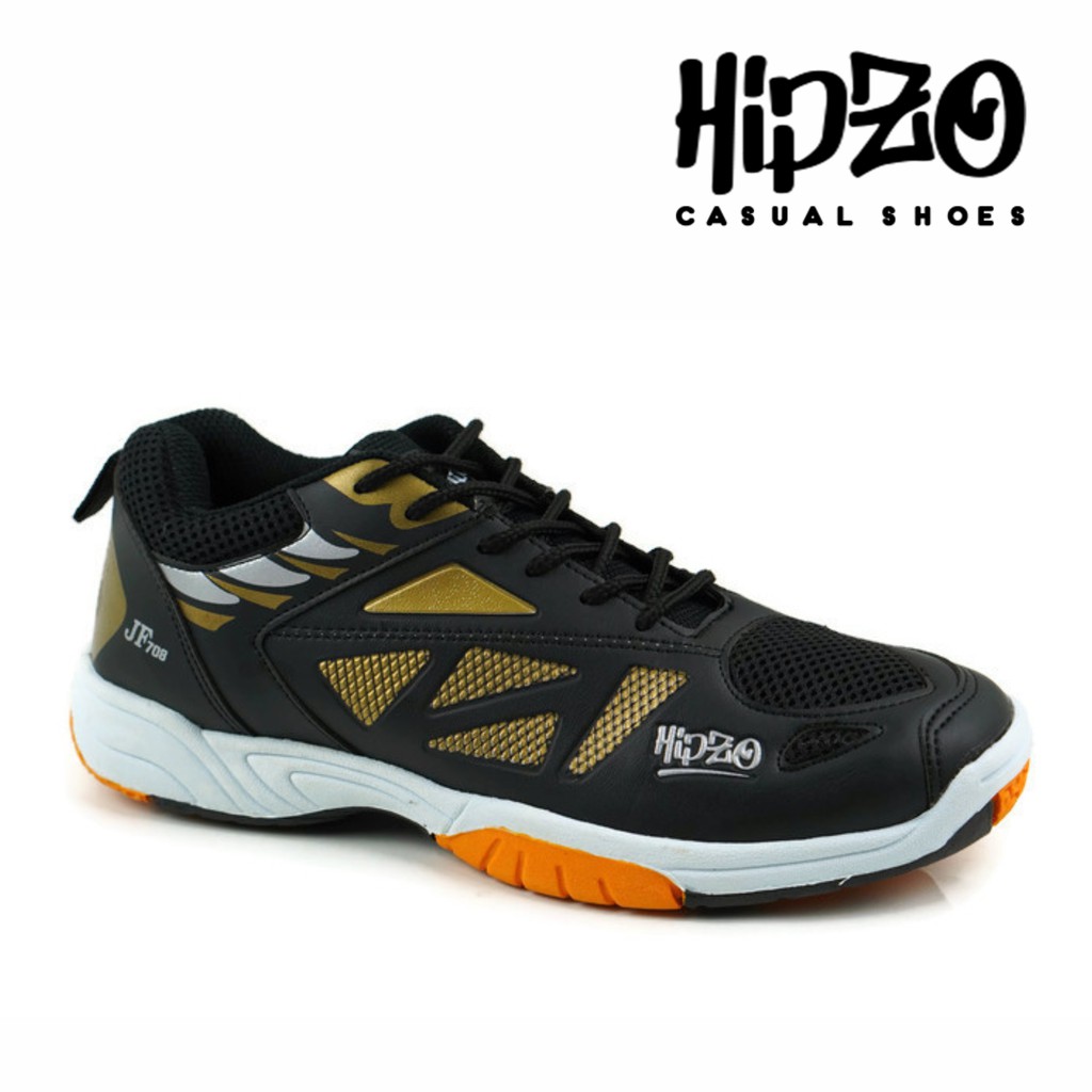Sepatu Pria Badminton Hipzo M-048 Sepatu Olahraga Lari Senam Yoga Sneakers Original