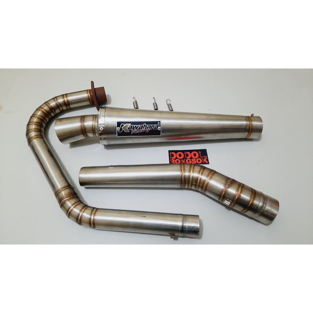 Knalpot Racing Model Corong GL 100 Gl Pro/Max dan Megapro