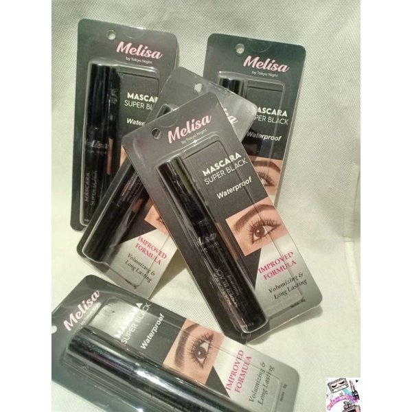 ☃Cutezz_Ching1☃Melisa mascara Super Black Waterproof