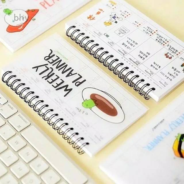 

Memo Book Weekly Daily Planner buku agenda notebook