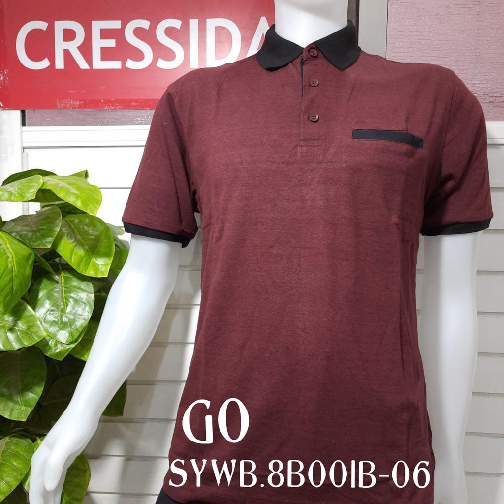 gos CRESSIDA+ SYWB WANGKY POLO SHIRT PRIA Kaos Pria Fashion