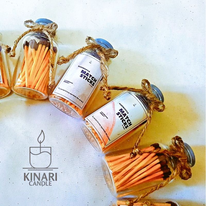 Jual Korek Api Kayu Dalam Botol, Matchsticks In a Bottle, Wooden Matches, Korek Api Kayu Lucu