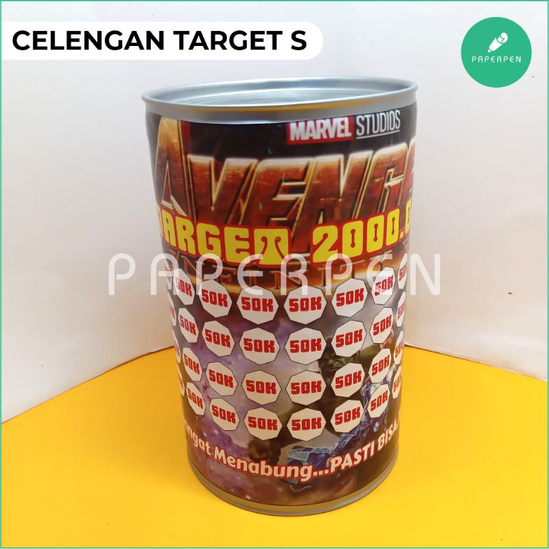 Celengan Tabung Target S/Celengan Target