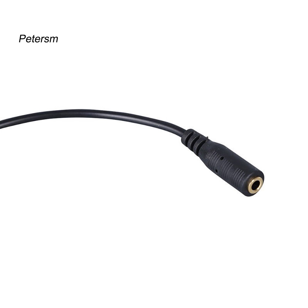 (Pt) Kabel Adapter Konverter Headset Smartphone Ke Rj9 Plug 3.5mm Panjang 30cm Untuk Telepon