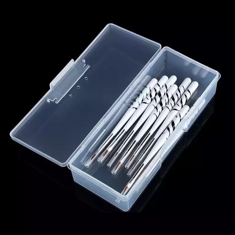 BRUSH STORAGE BOX KOTAK PENYIMPANAN BRUSH NAIL ART