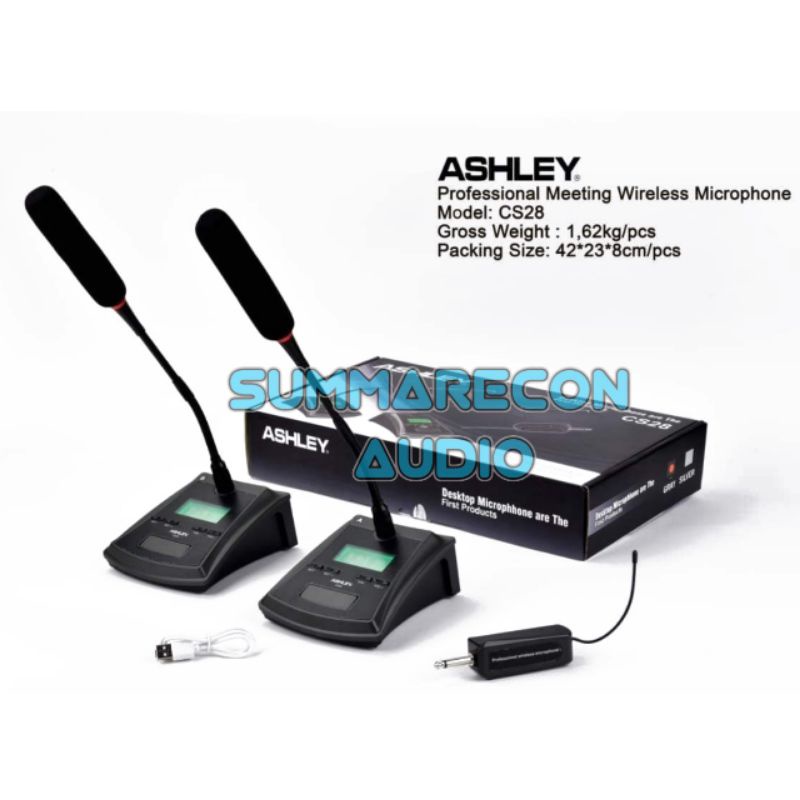 MIC WIRELESS ASHLEY CS 28 ORIGINAL MIC PODIUM
