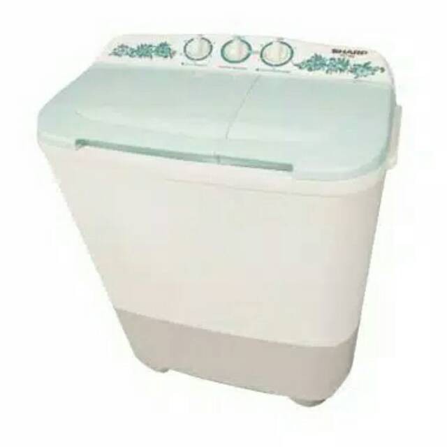 CJ | Mesin Cuci 2 Tabung 6,5Kg Sharp EST-65MW (Khusus Daerah Medan)